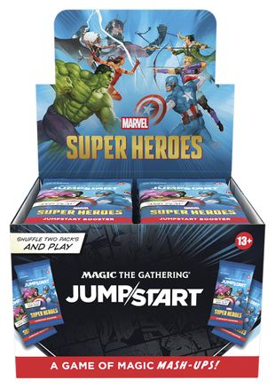Marvel Super Heroes - Jumpstart Booster Display - Trinity Hobby