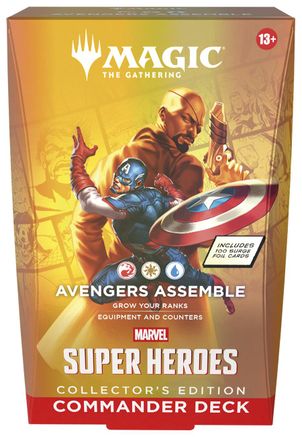 Marvel Super Heroes Commander Deck - Avengers Assemble (Collector's Edition) - Trinity Hobby