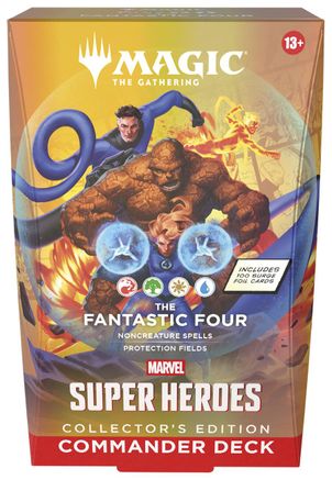 Marvel Super Heroes Commander Deck - The Fantastic Four (Collector's Edition) - Trinity Hobby