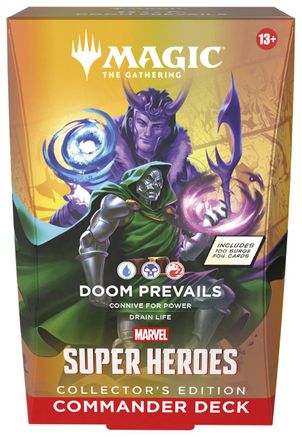 Marvel Super Heroes Commander Deck - Doom Prevails (Collector's Edition) - Trinity Hobby