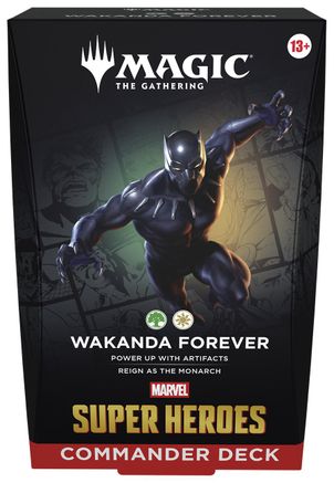 Marvel Super Heroes Commander Deck - Wakanda Forever - Trinity Hobby