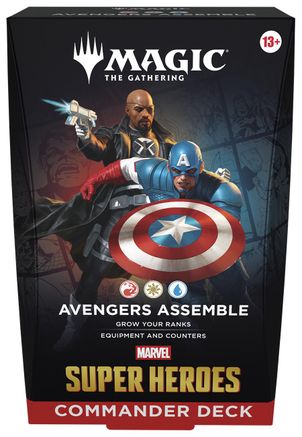 Marvel Super Heroes Commander Deck - Avengers Assemble - Trinity Hobby