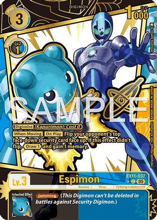 Espimon (SP) (EX11-037) - [Dawn of Liberator] Foil