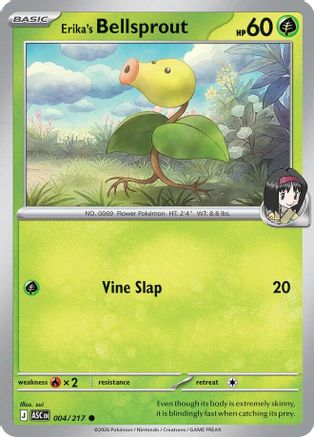 Erika's Bellsprout - (004/null) Reverse Holofoil [ME Ascended Heroes] - Trinity Hobby