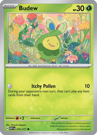 Budew - (016/217) [ME Ascended Heroes] - Trinity Hobby