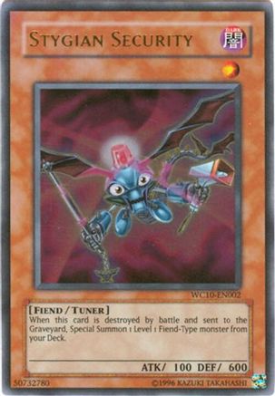 Stygian Security [WC10-EN002] Ultra Rare - Trinity Hobby