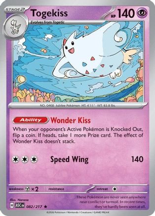 Togekiss - (082/217) Holofoil [ME Ascended Heroes] - Trinity Hobby