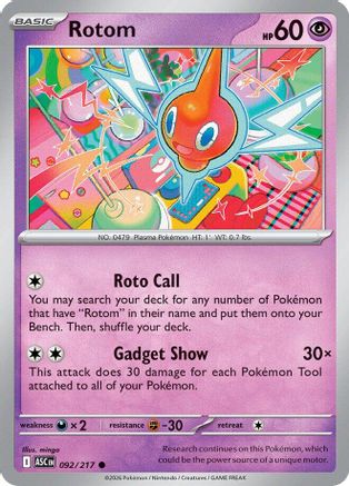 Rotom - (092) [ME Ascended Heroes] - Trinity Hobby
