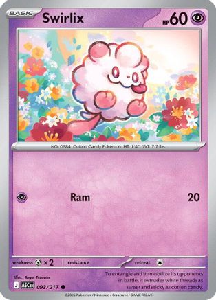 Swirlix - (093) [ME Ascended Heroes] - Trinity Hobby