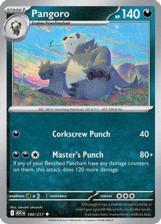 Pangoro - (140) [ME Ascended Heroes] - Trinity Hobby