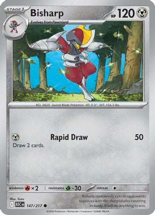 Bisharp - (147/null) Reverse Holofoil [ME Ascended Heroes] - Trinity Hobby
