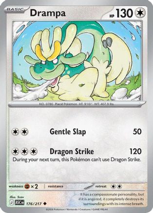 Drampa - (176/null) Reverse Holofoil [ME Ascended Heroes] - Trinity Hobby