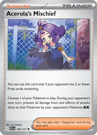 Acerola's Mischief - (180) [ME Ascended Heroes] - Trinity Hobby
