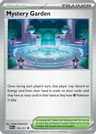 Mystery Garden - (194) Reverse Holofoil [ME Ascended Heroes] - Trinity Hobby