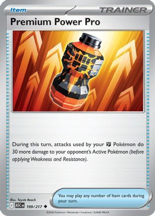Premium Power Pro - (199) Reverse Holofoil [ME Ascended Heroes] - Trinity Hobby