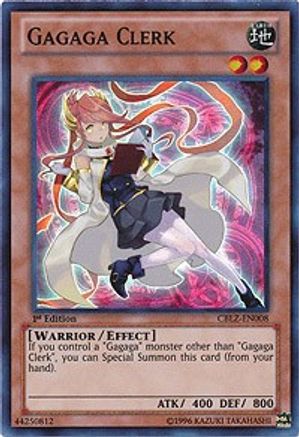 Gagaga Clerk [CBLZ-EN008] Super Rare - Trinity Hobby