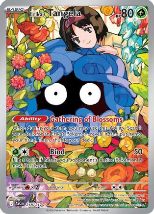 Erika's Tangela - (218/217) Holofoil [ME Ascended Heroes] - Trinity Hobby