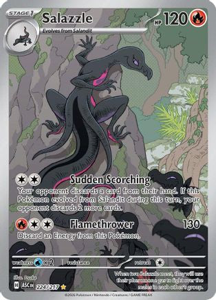 Salazzle - (224/217) Holofoil [ME Ascended Heroes] - Trinity Hobby