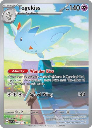 Togekiss - (235/217) Holofoil [ME Ascended Heroes] - Trinity Hobby