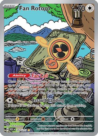 Fan Rotom - (250/217) Holofoil [ME Ascended Heroes] - Trinity Hobby