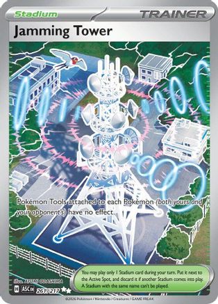 Jamming Tower - (261) Holofoil [ME Ascended Heroes] - Trinity Hobby