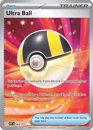 Ultra Ball - (264/217) Holofoil [ME Ascended Heroes] - Trinity Hobby