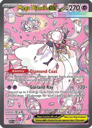 Mega Diancie ex - (282/217) Holofoil [ME Ascended Heroes] - Trinity Hobby