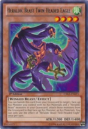 Heraldic Beast Twin-Headed Eagle [CBLZ-EN015] Rare - Trinity Hobby
