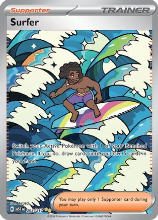 Surfer - (293/217) Holofoil [ME Ascended Heroes] - Trinity Hobby