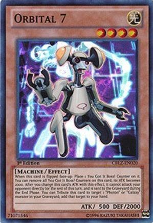 Orbital 7 [CBLZ-EN020] Super Rare - Trinity Hobby