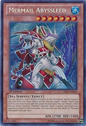 Mermail Abyssleed [CBLZ-EN034] Secret Rare - Trinity Hobby