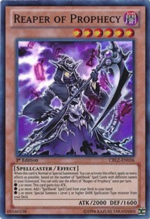 Reaper of Prophecy [CBLZ-EN036] Super Rare - Trinity Hobby