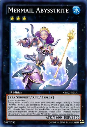 Mermail Abysstrite [CBLZ-EN050] Super Rare - Trinity Hobby