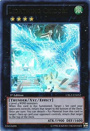 Lightning Chidori [CBLZ-EN052] Ultra Rare - Trinity Hobby