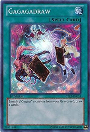 Gagagadraw [CBLZ-EN055] Super Rare - Trinity Hobby
