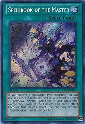 Spellbook of the Master [CBLZ-EN062] Secret Rare - Trinity Hobby