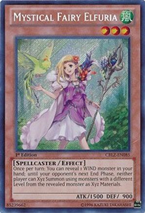 Mystical Fairy Elfuria [CBLZ-EN085] Secret Rare - Trinity Hobby