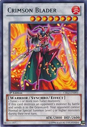 Crimson Blader [CBLZ-EN093] Rare - Trinity Hobby
