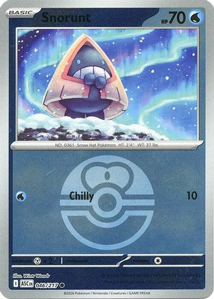 Snorunt (Love Ball) - (046/217) Reverse Holofoil [ME Ascended Heroes] - Trinity Hobby