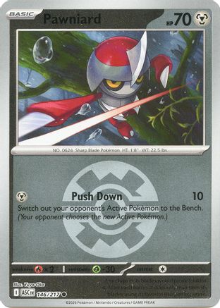 Pawniard (Quick Ball) - (146) Reverse Holofoil [ME Ascended Heroes]