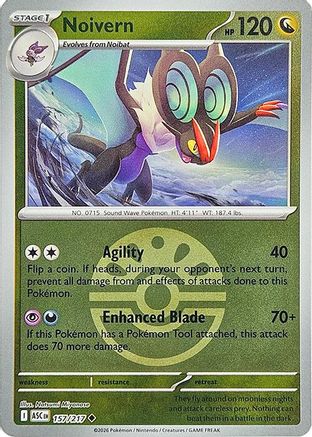 Noivern (Friend Ball) - (157) Reverse Holofoil [ME Ascended Heroes] - Trinity Hobby