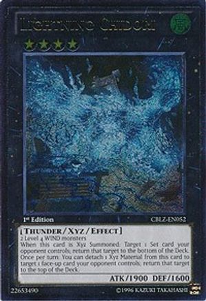 Lightning Chidori [CBLZ-EN052] Ultimate Rare - Trinity Hobby