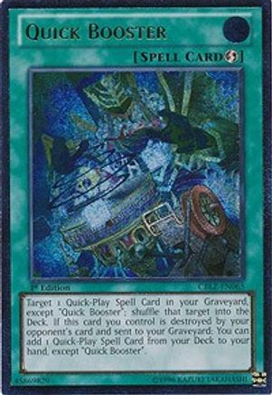 Quick Booster [CBLZ-EN065] Ultimate Rare - Trinity Hobby