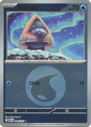 Snorunt (Energy Symbol Pattern) - (046/217) Reverse Holofoil [ME Ascended Heroes]