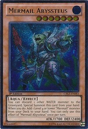 Mermail Abyssteus [CBLZ-EN083] Ultimate Rare - Trinity Hobby