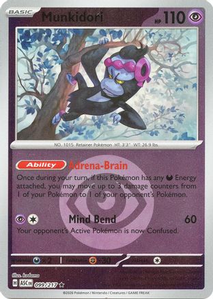 Munkidori (Energy Symbol Pattern) - (099) Reverse Holofoil [ME Ascended Heroes]
