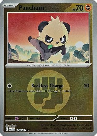 Pancham (Energy Symbol Pattern) - (115) Reverse Holofoil [ME Ascended Heroes] - Trinity Hobby