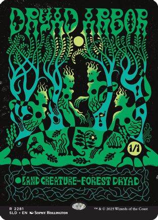 Dryad Arbor  [Foil]  (SLD-2281) - [Secret Lair Drop Series] - Trinity Hobby