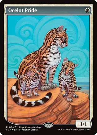 Ocelot Pride  [Foil]  (GAME-047) - [Game Day & Store Championship Promos] - Trinity Hobby