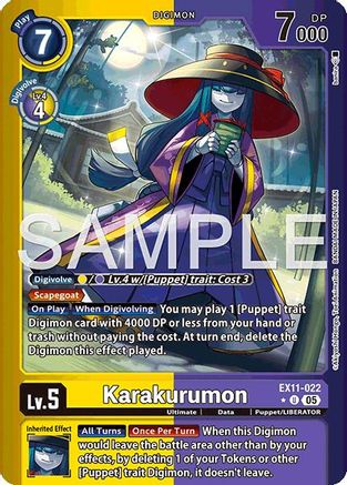 Karakurumon (Limited Foil) (EX11-022) - [Dawn of Liberator] Foil - Trinity Hobby